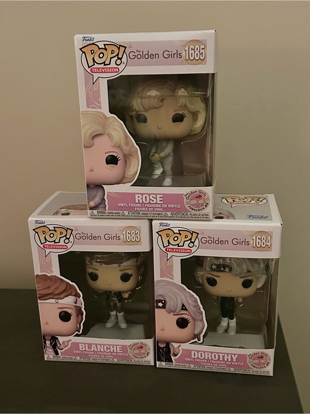 Golden Girls Funko Pop x 3